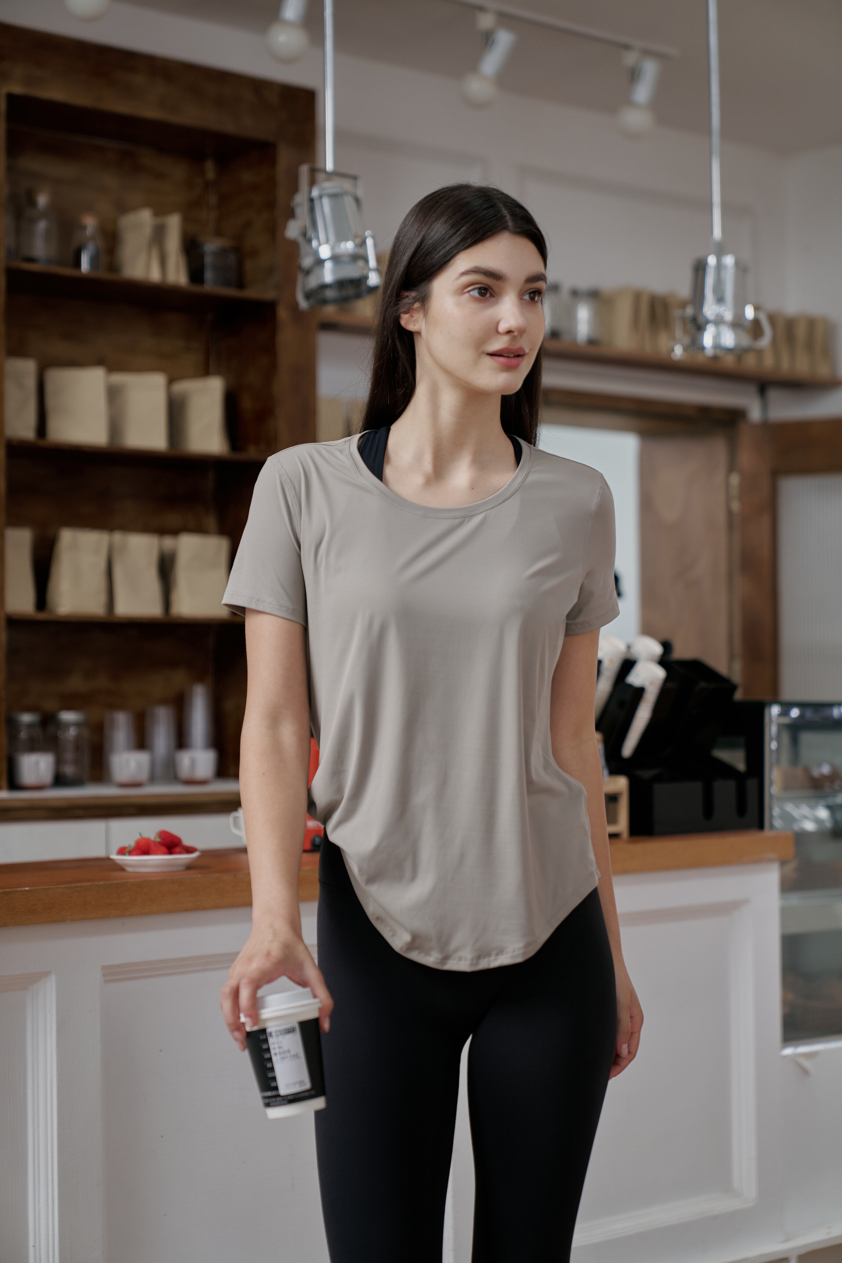 NudeFit Slim Sports Tee - LZH001