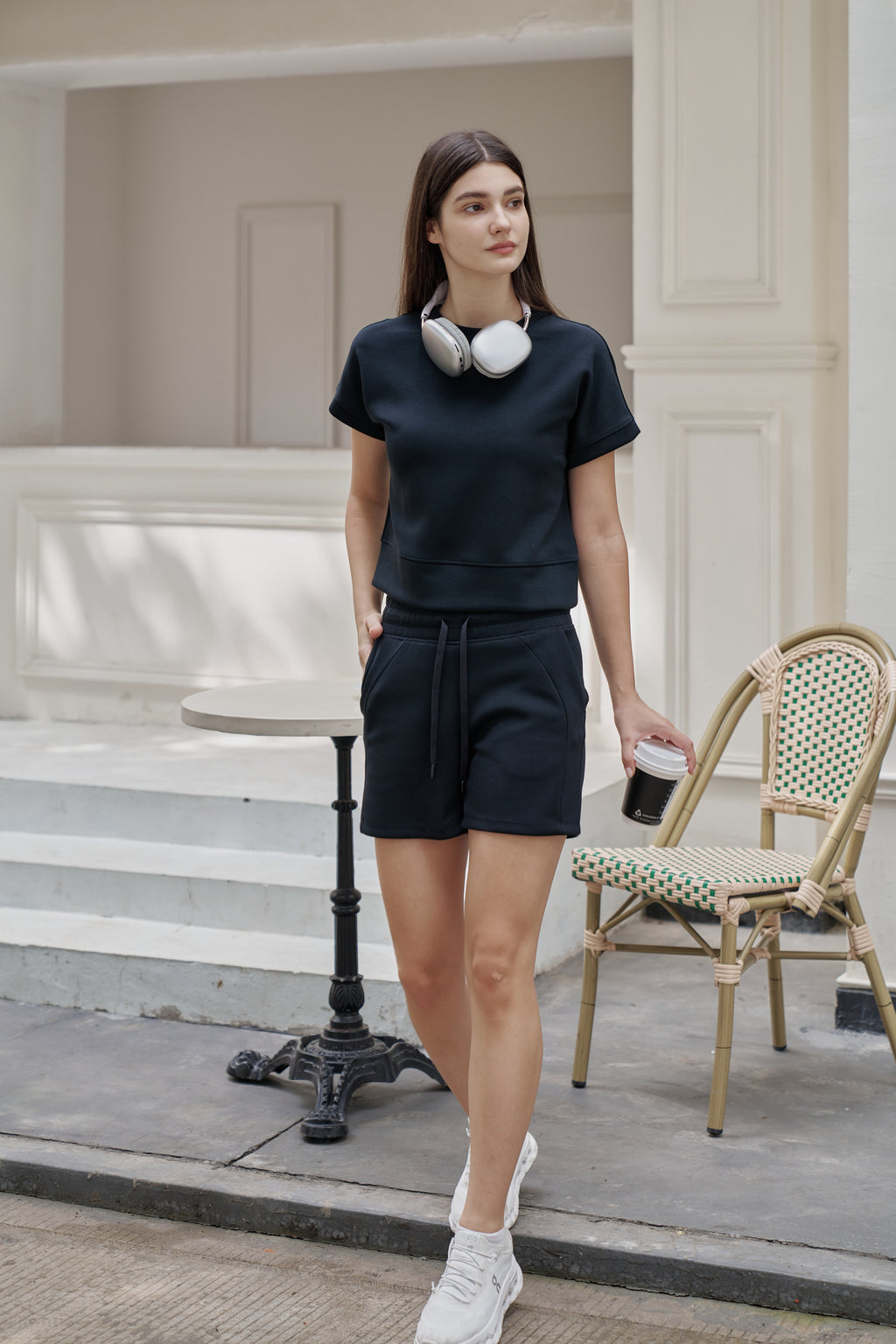 LuxeLounge Bermuda Co-Ord Set - LHY009/010