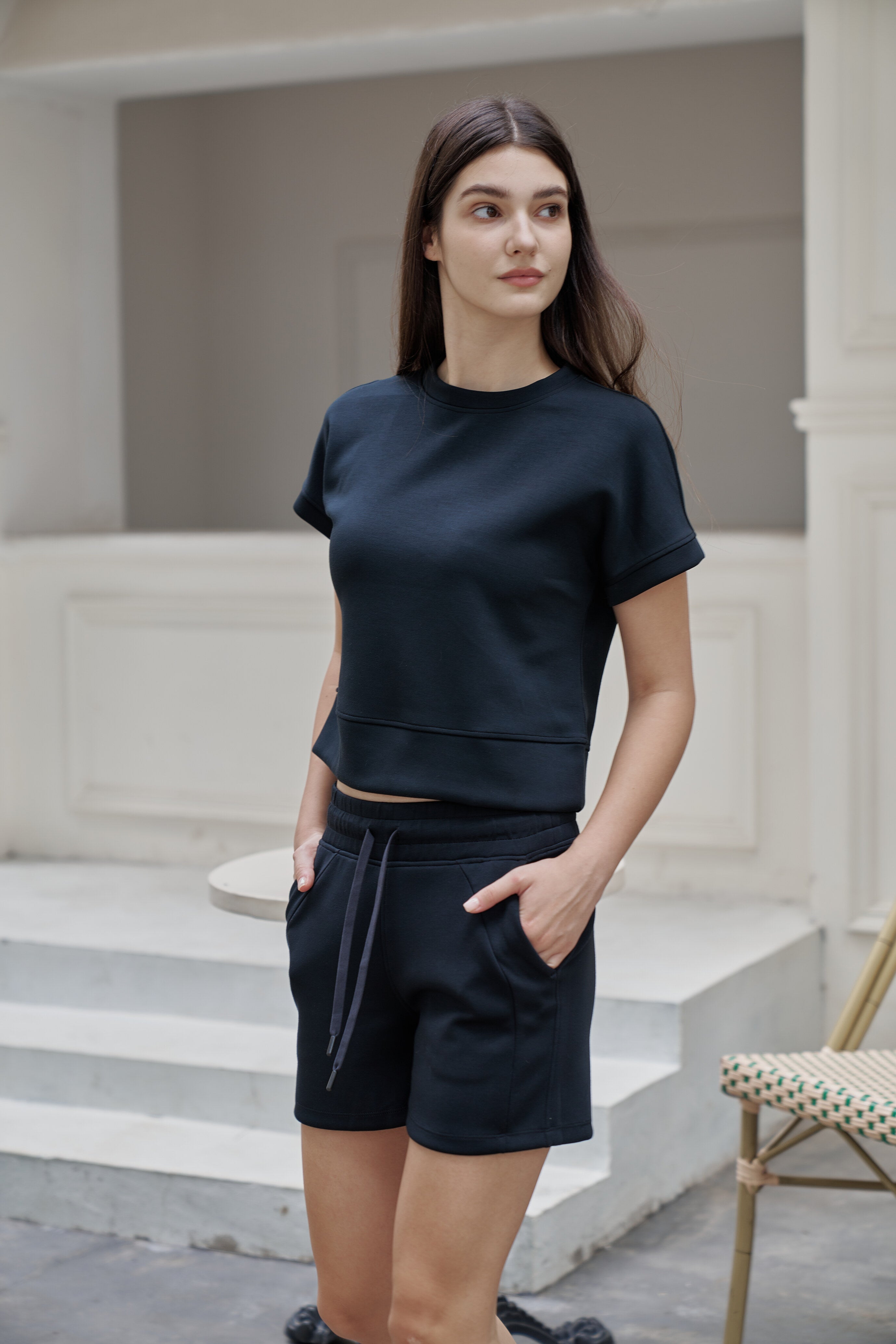 Image of LuxeLounge Bermuda Co-Ord Set - LHY009/010