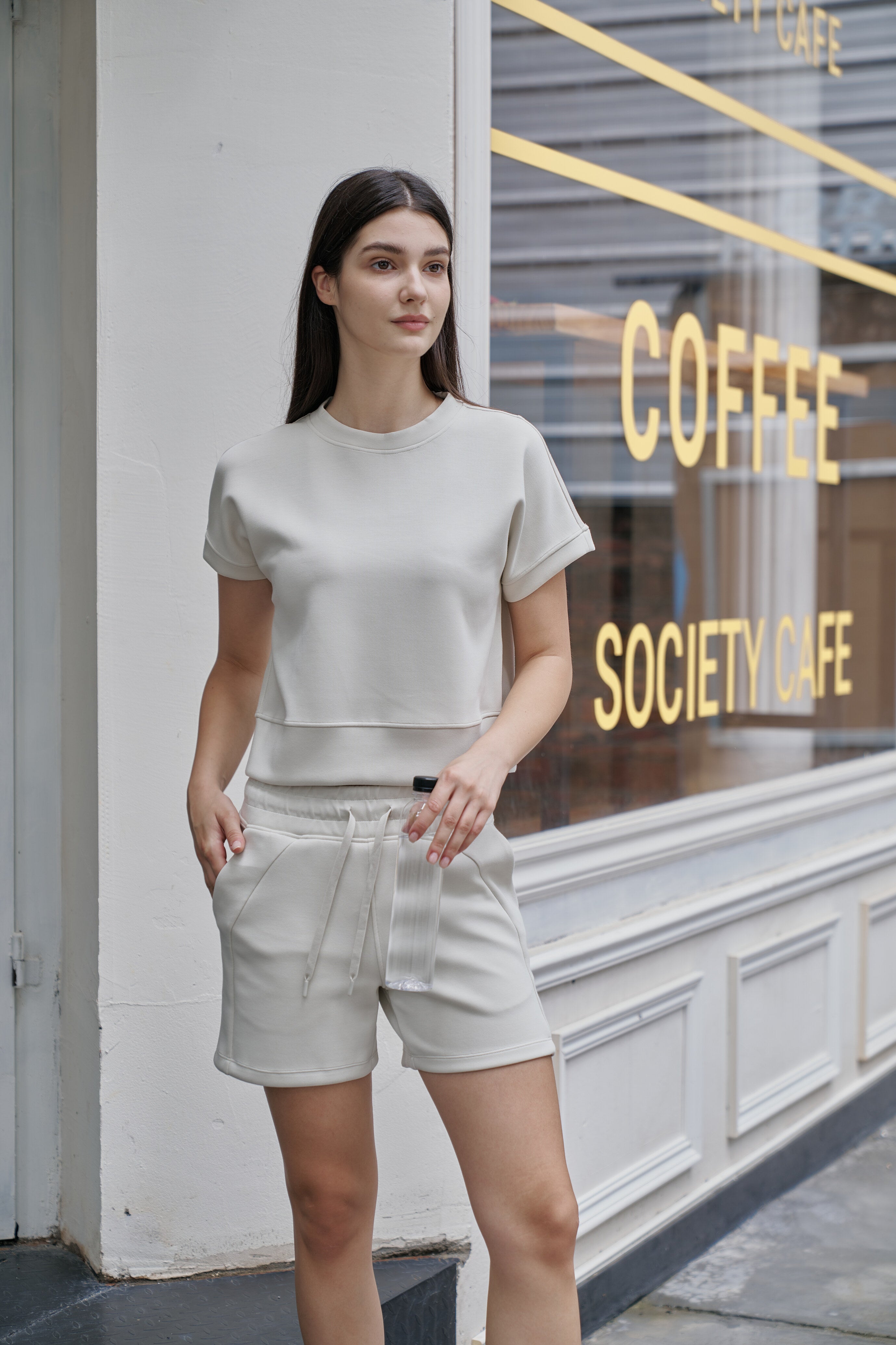 Image of LuxeLounge Bermuda Co-Ord Set - LHY009/010