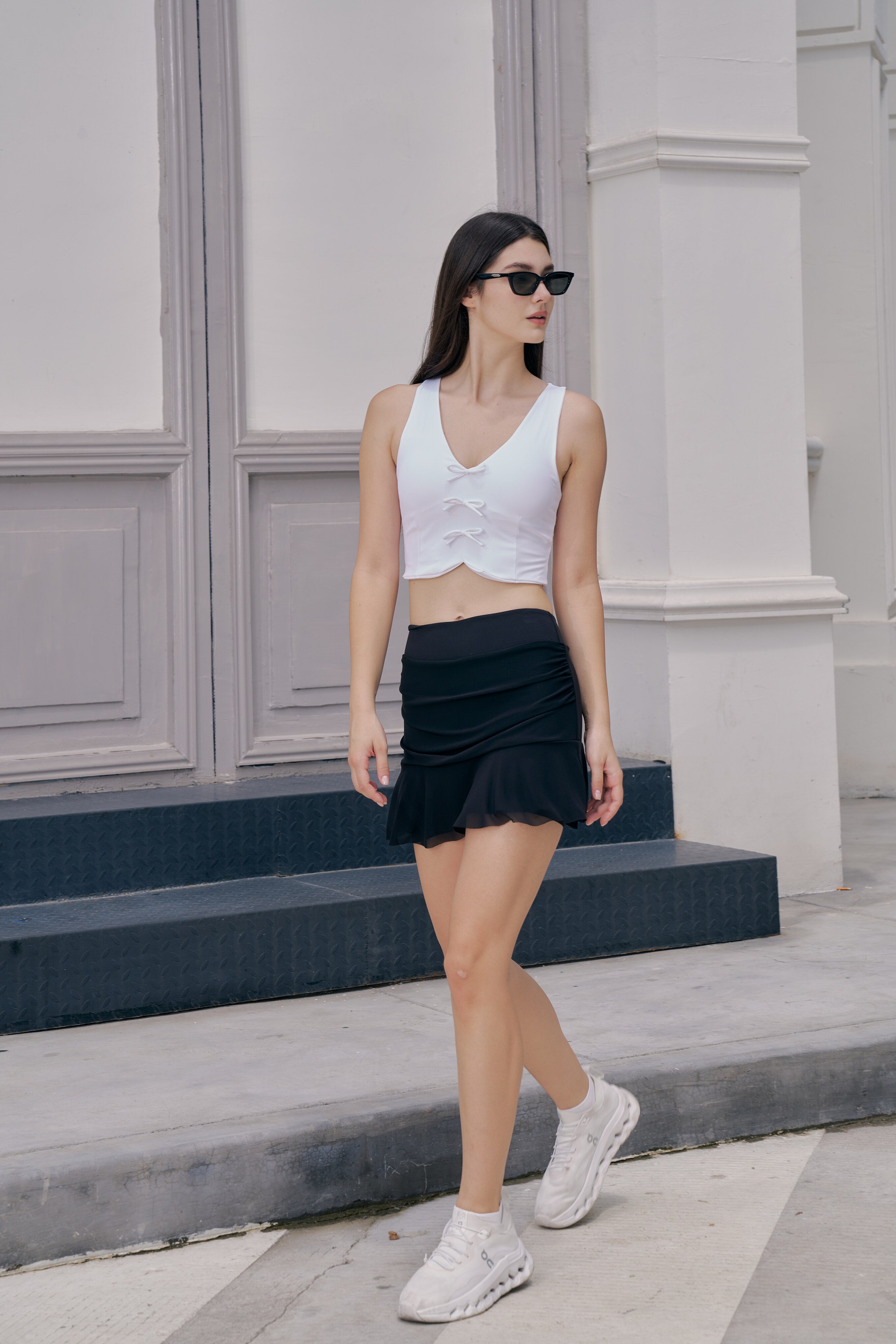 Image of AirMesh Yoga Mini Skirt - LJB001