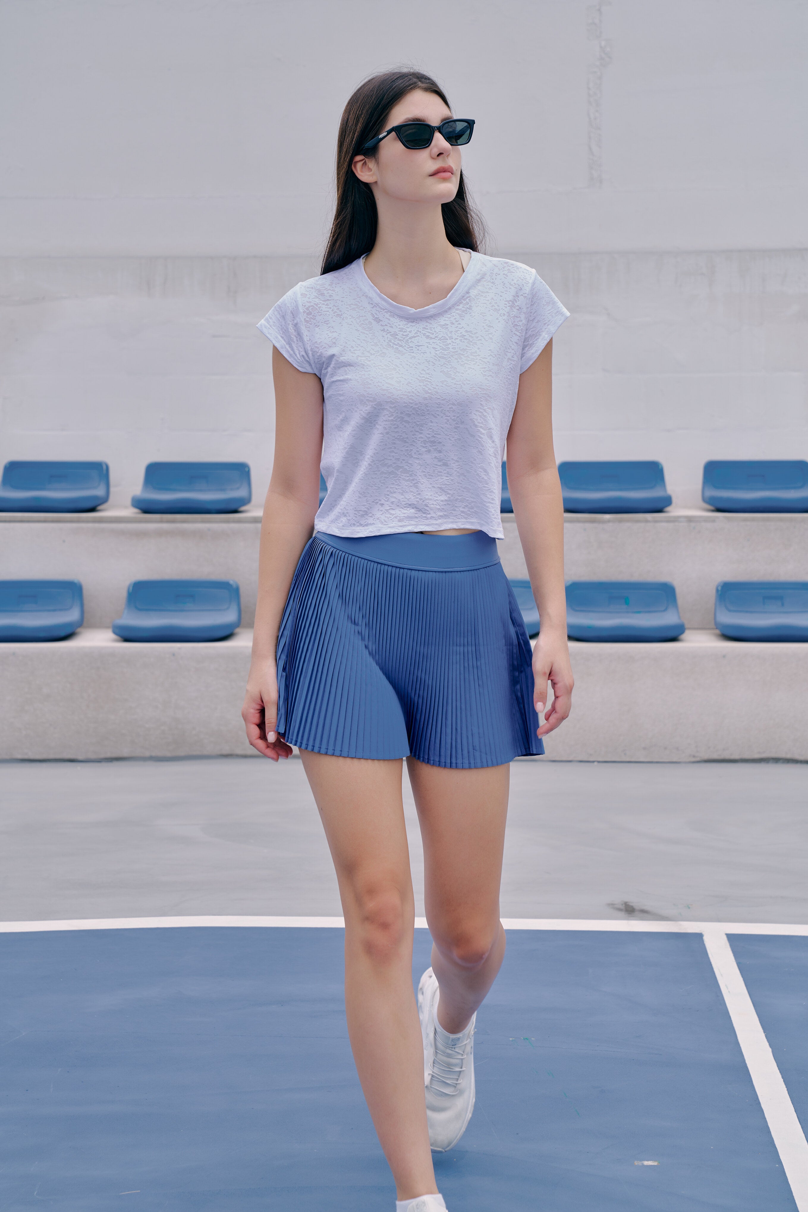 BreezeFit Crop Tee - LHY013