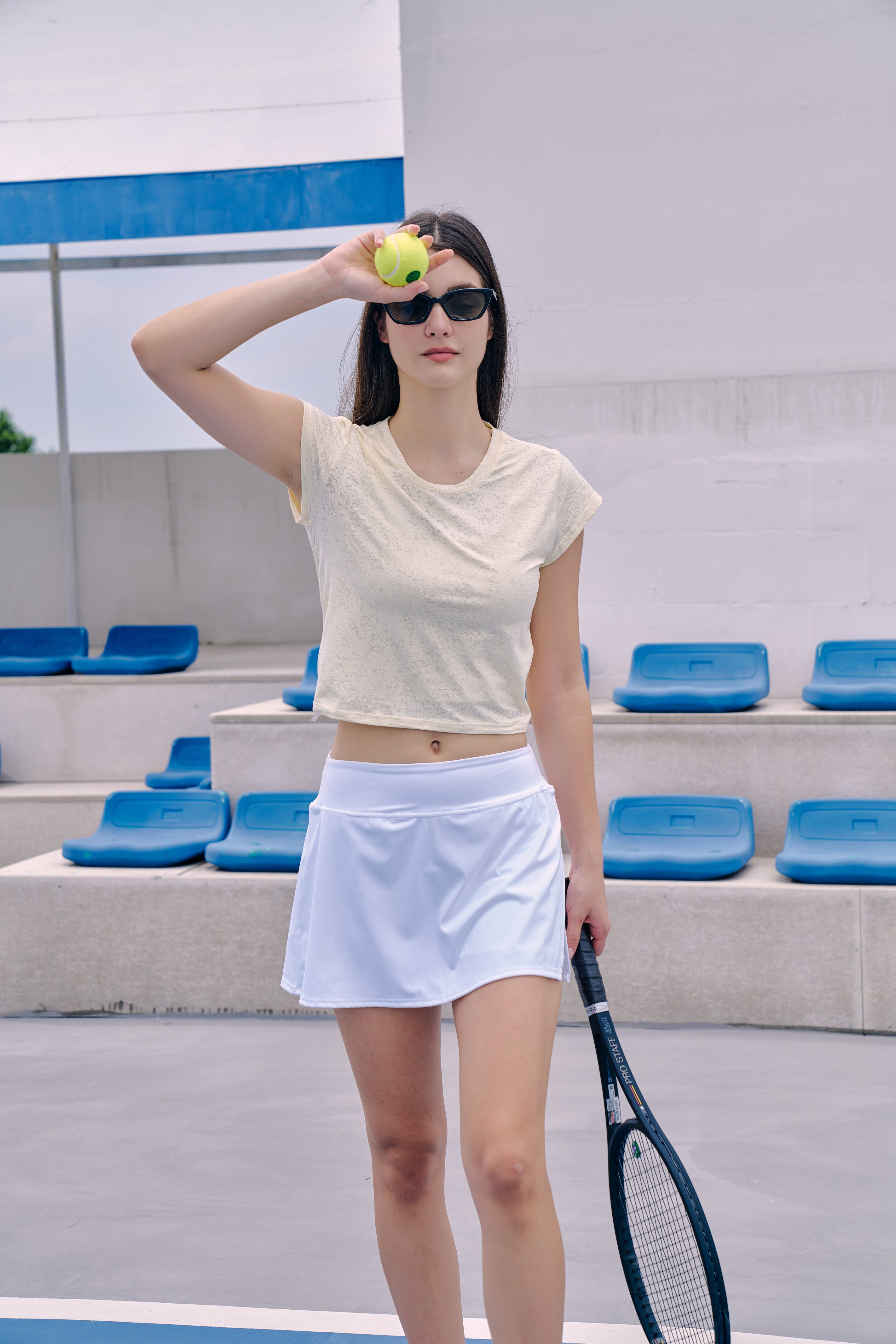 BreezeFit Crop Tee - LHY013