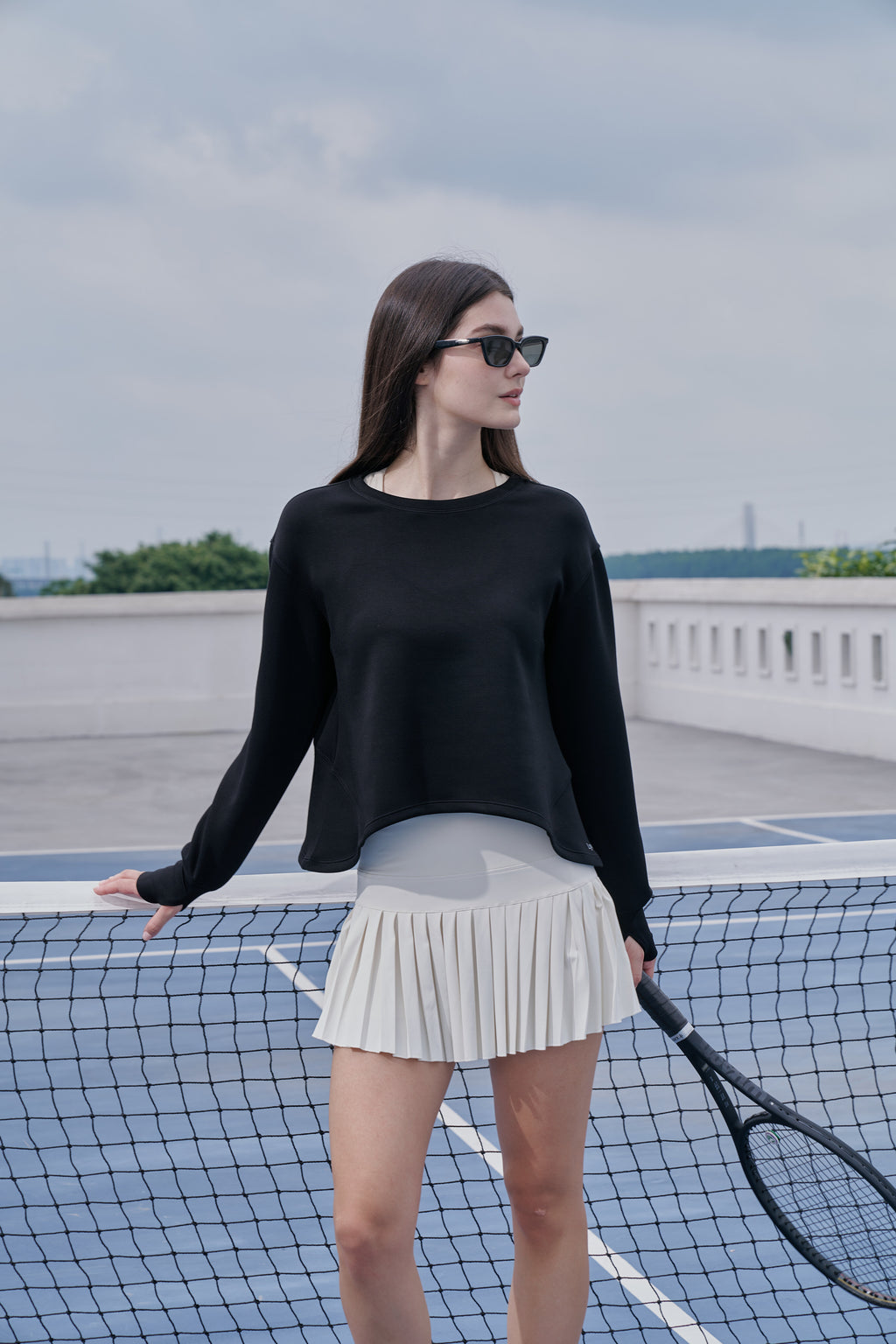 EaseVibe Oversized Sweatshirt - LJJ001