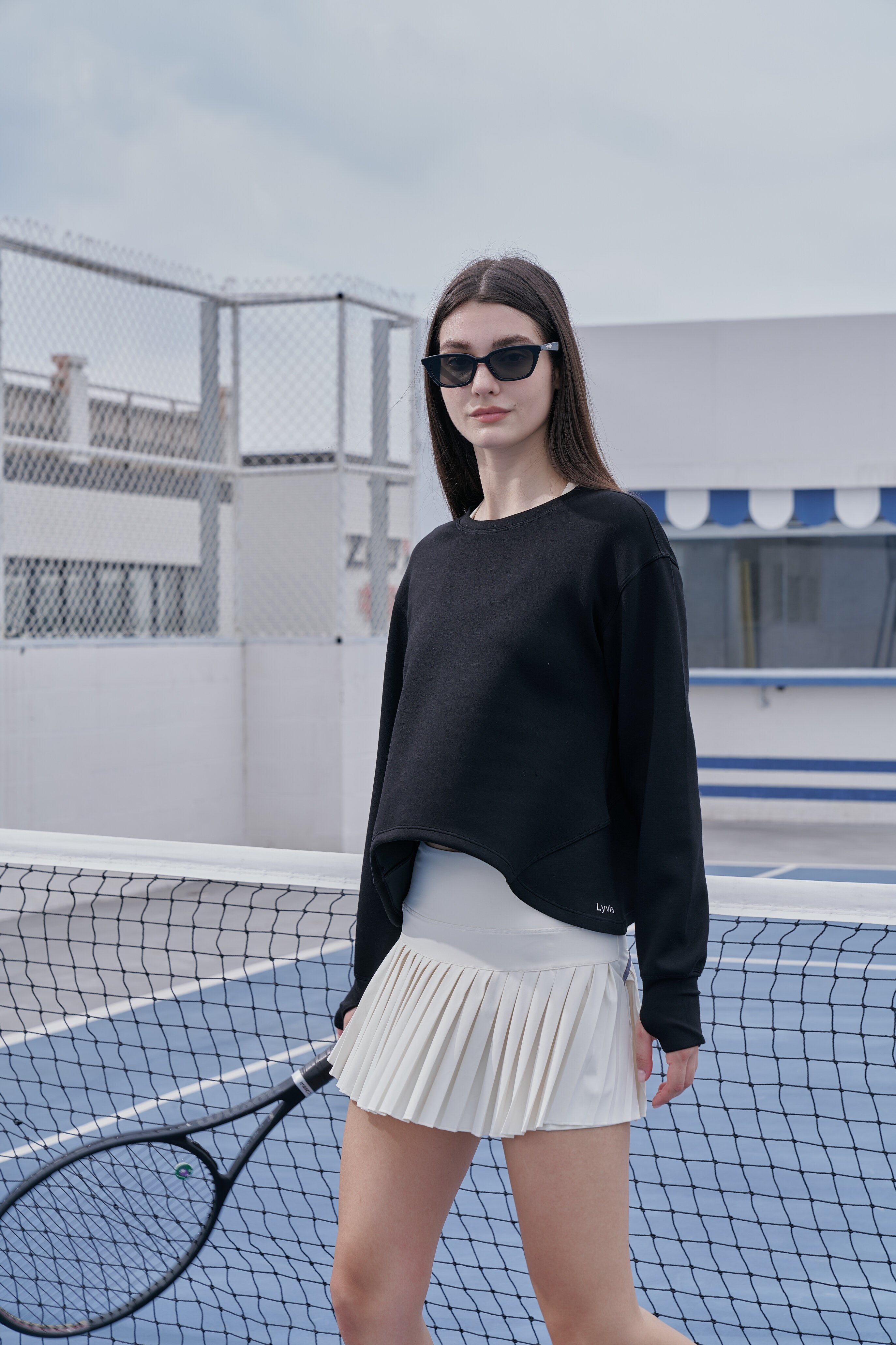 EaseVibe Oversized Sweatshirt - LJJ001