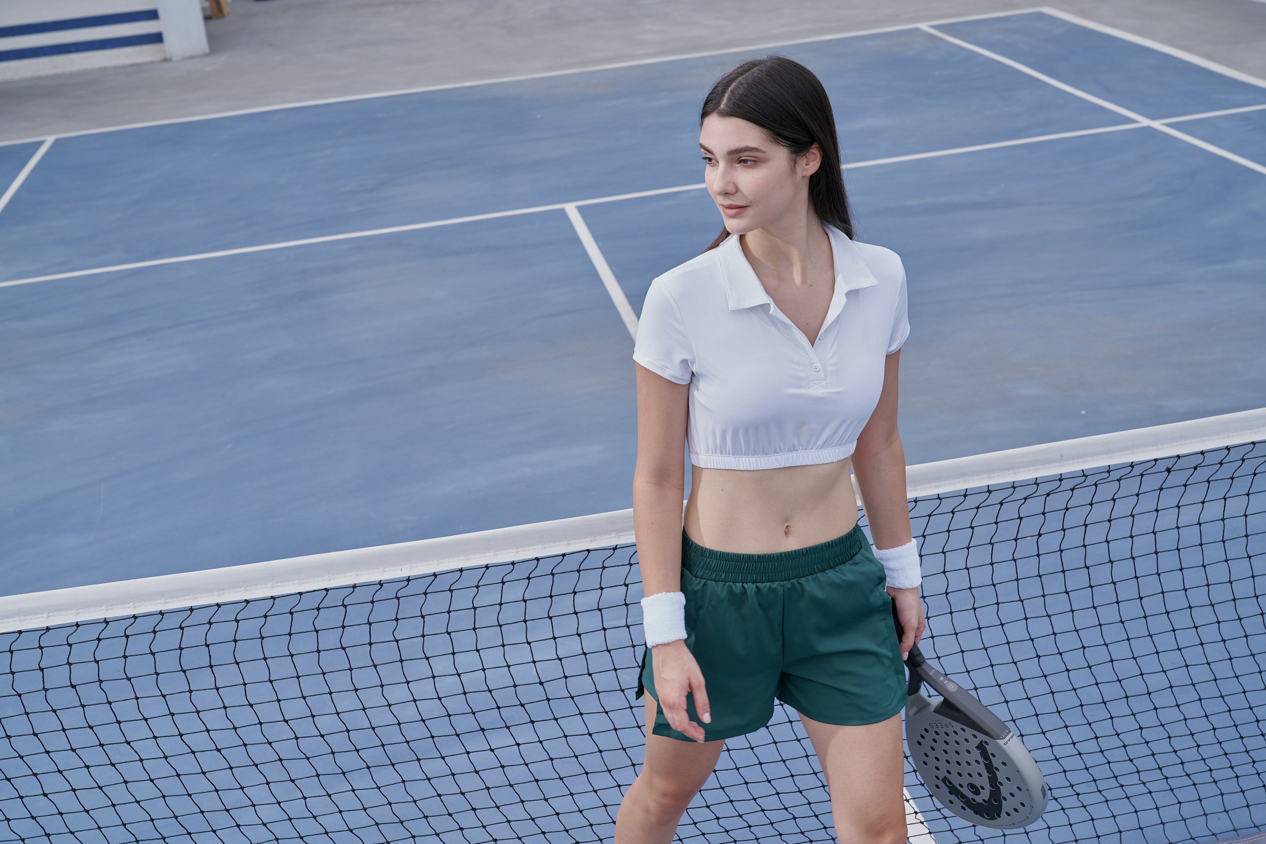 SparkMini Sports Crop Top - LHY011