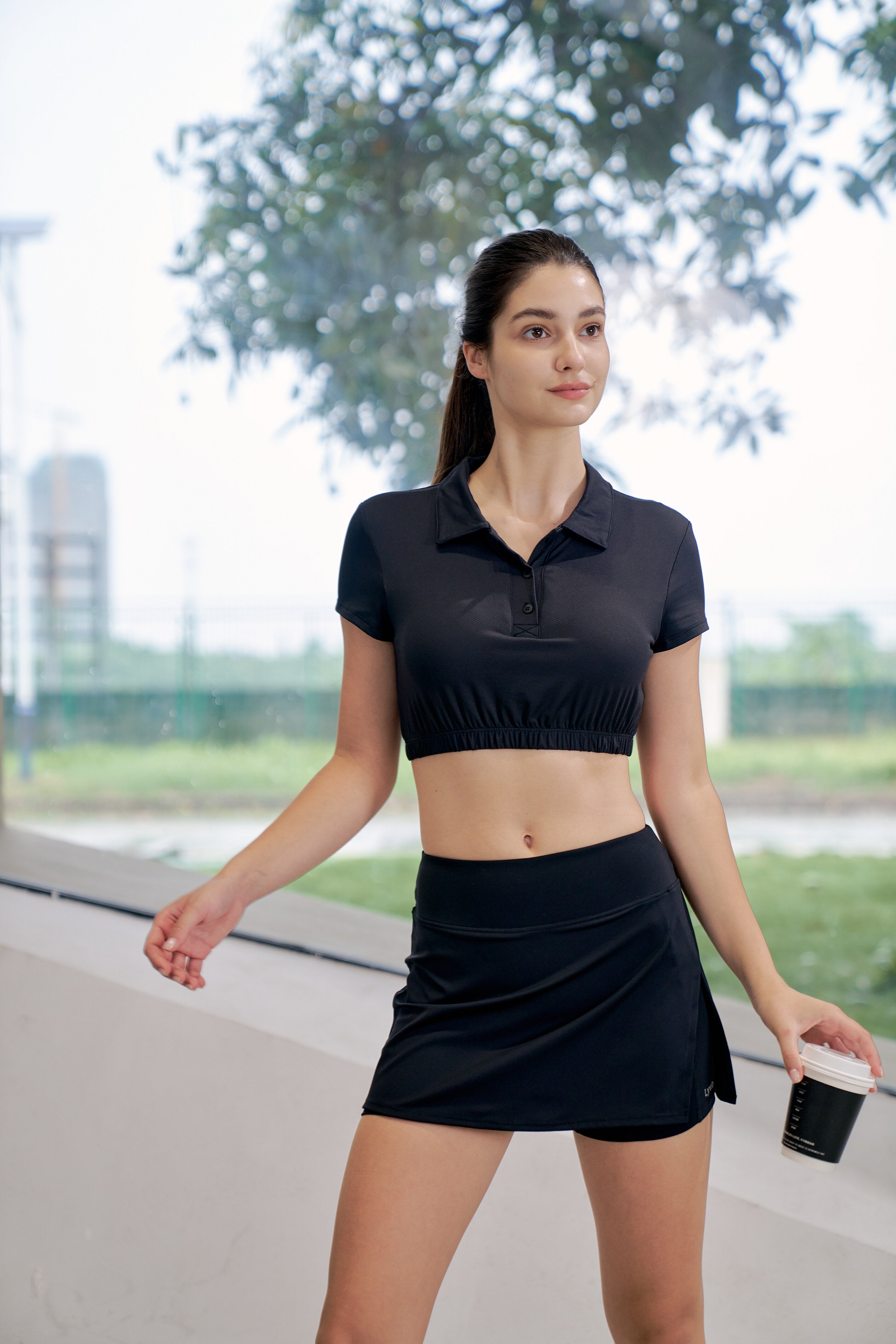 SparkMini Sports Crop Top - LHY011