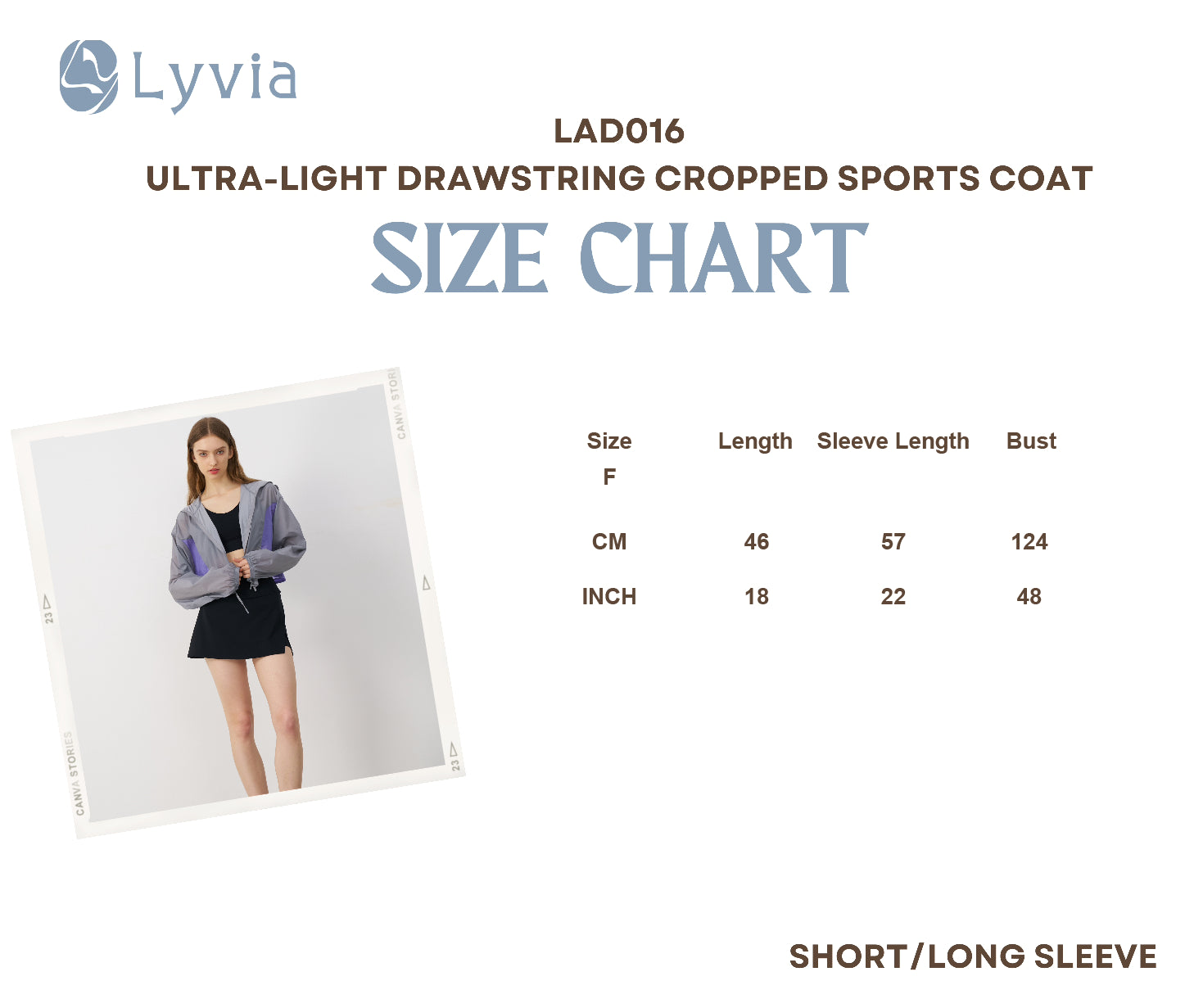 Women’s Lightweight Gym Jacket – Elite Packable Fit LAD016