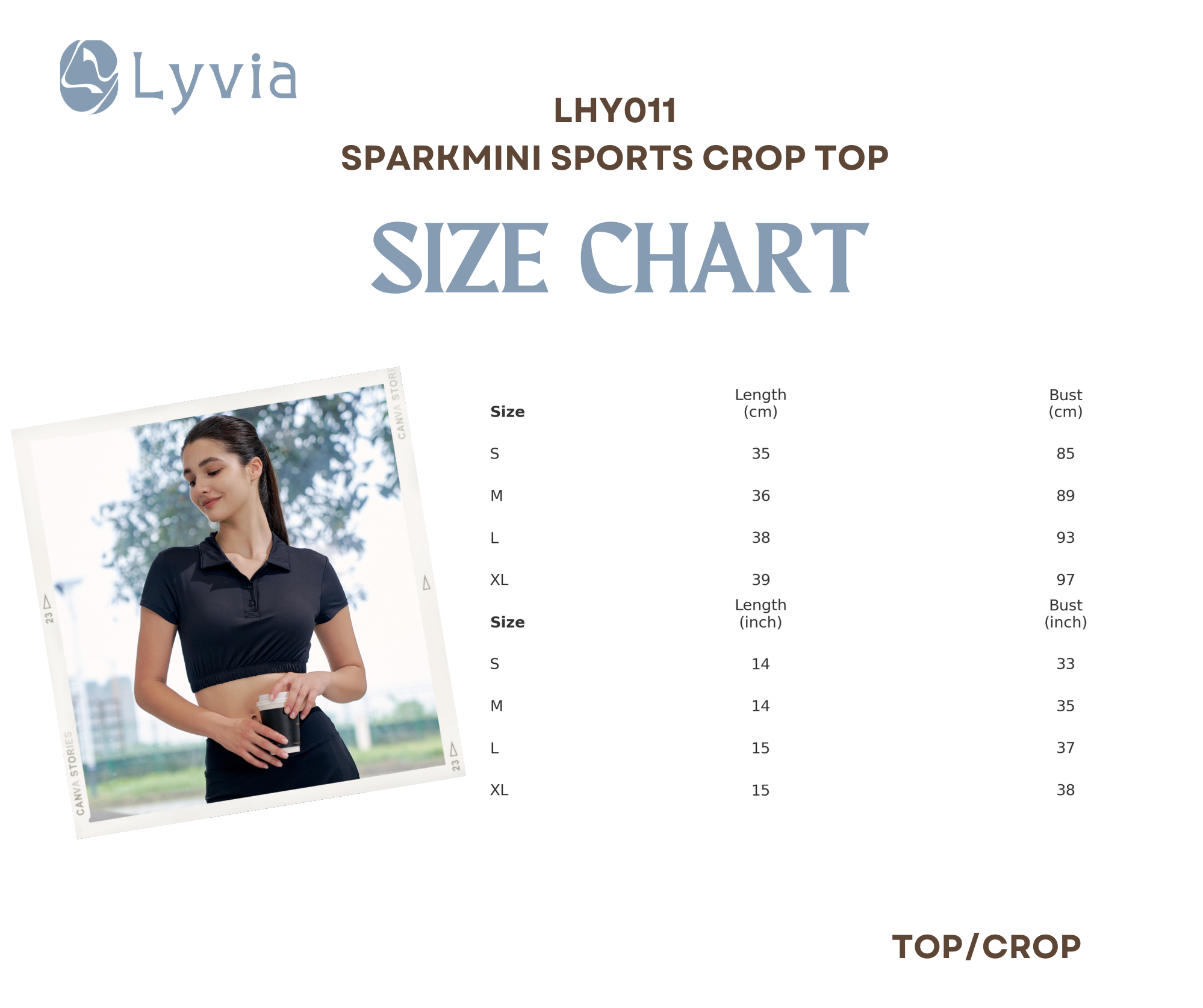 Image of SparkMini Sports Crop Top - LHY011